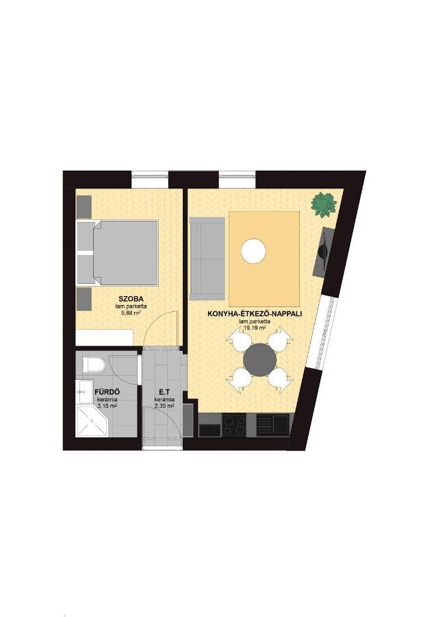 Dotis Apartman Tata Exterior photo