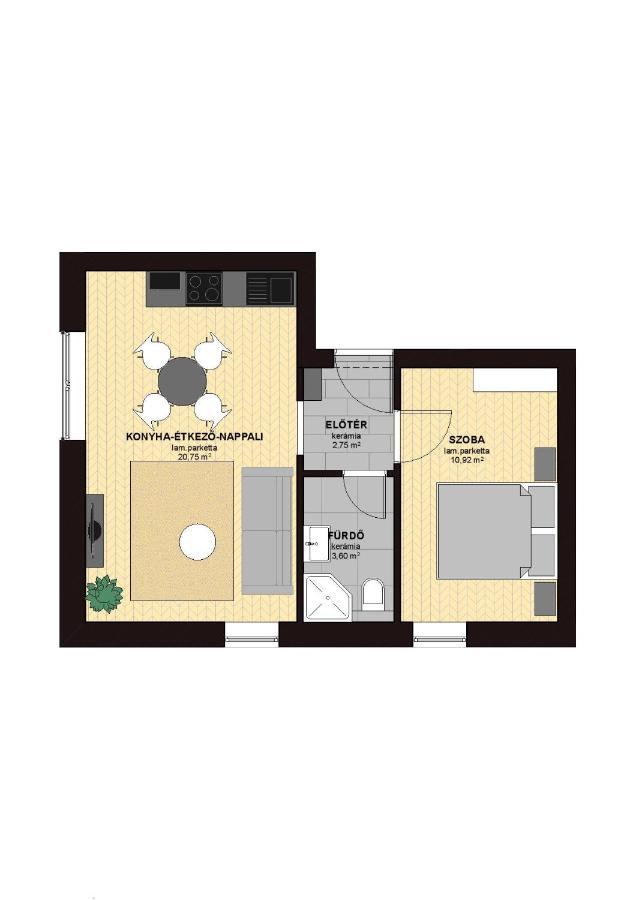 Dotis Apartman Tata Exterior photo