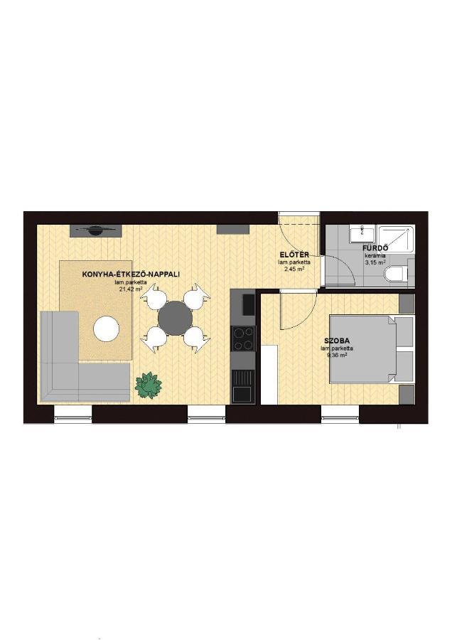 Dotis Apartman Tata Exterior photo