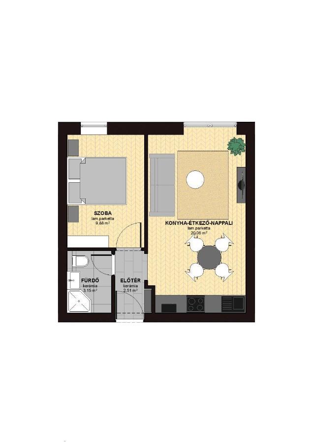 Dotis Apartman Tata Exterior photo